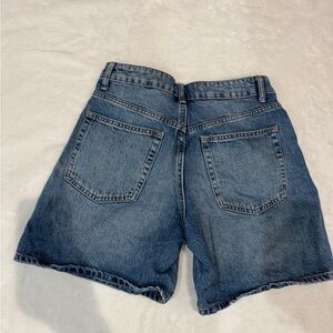 Zara Women's Blue Jean Shorts